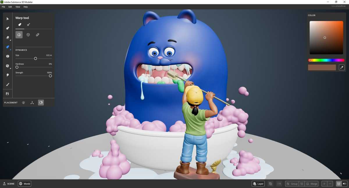 Adobe Substance 3D Modeler(三维雕刻建模软件) v1.22.8.1254 免激活完整安装版